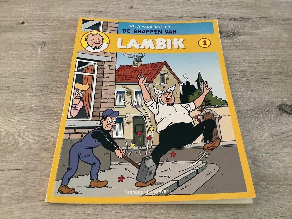 Les blagues de la bande dessinée Lambik (2004), Willy vandersteen, Enlèvement ou Envoi, Une BD, Comme neuf