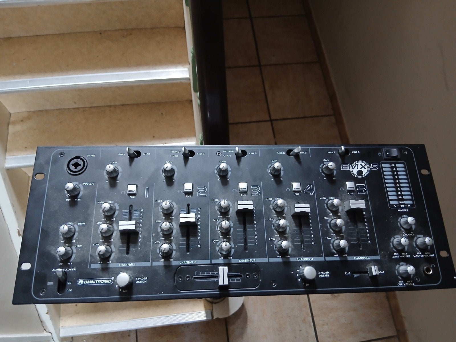 Omnitronic EMX-5, Muziek en Instrumenten, Ophalen of Verzenden