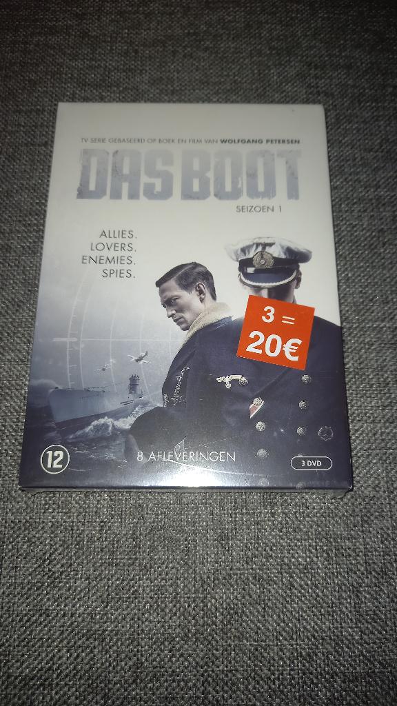 DVD box Das Boot – Nieuw, Cd's en Dvd's, Dvd's | Tv en Series, Nieuw in verpakking, Ophalen of Verzenden