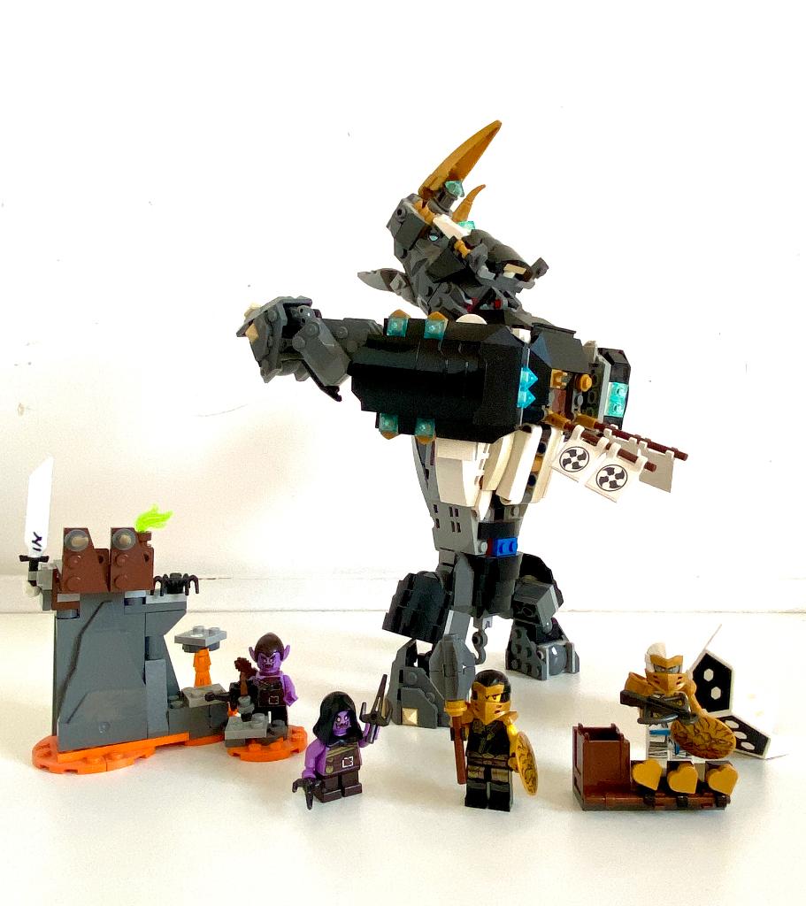 Lego Ninjago 71719 Zane's Minofiguur(neushoorn), Ophalen, Lego, Zo goed als nieuw, Compleet