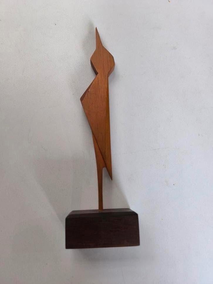 Vintage sculptuur, vogel, Antiek en Kunst, Ophalen of Verzenden, Abstract, Vogel