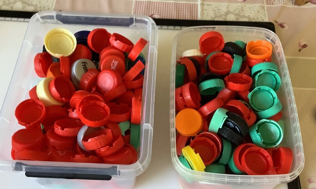 Plastiek dopjes, Diversen, Rolstoelen, Ophalen