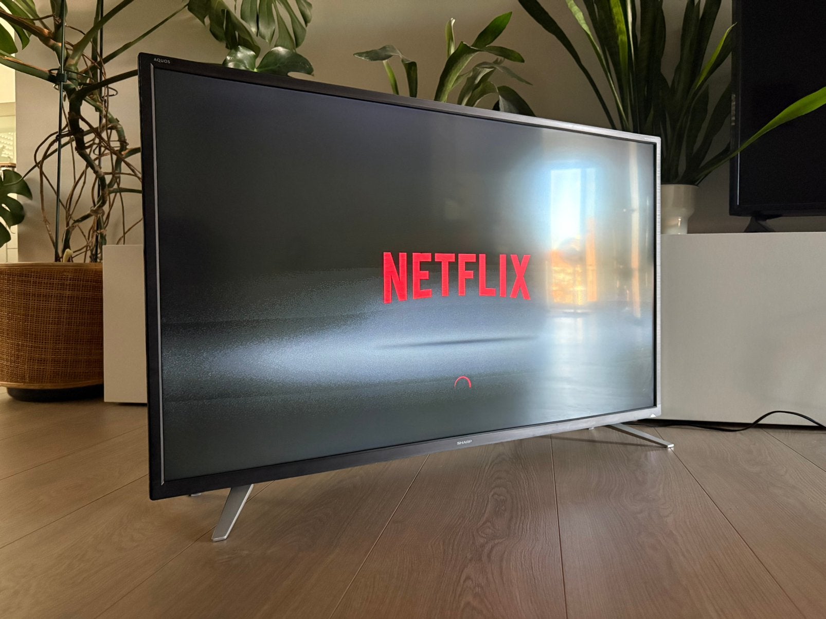 Sharp Aquos smart-tv 40 inch full HD, Audio, Tv en Foto, Televisies, Ophalen, Zo goed als nieuw, Sharp, Smart TV