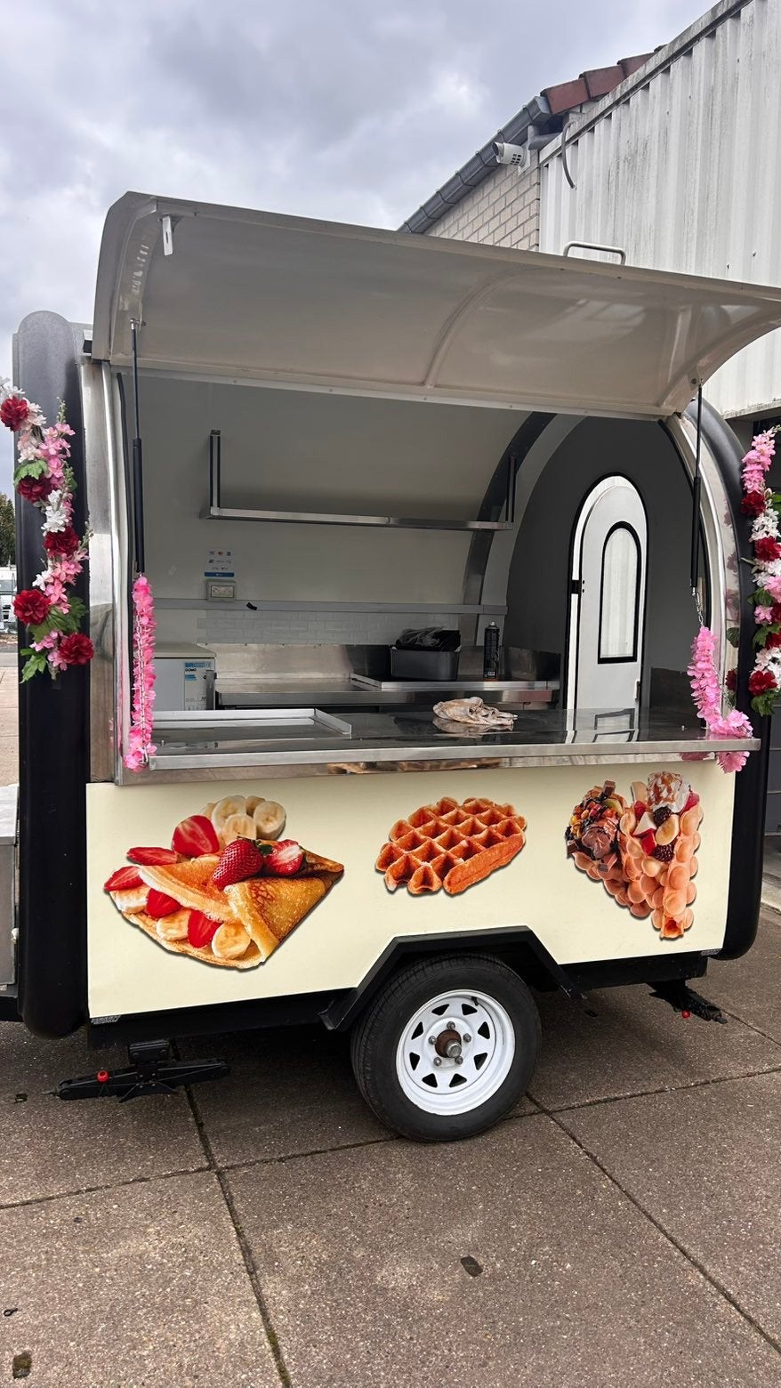 foodtruck/aanhangwagen, Enlèvement