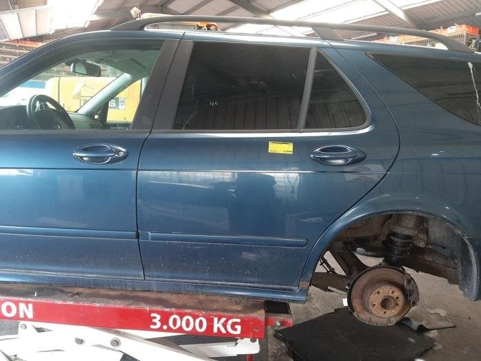 Portier 4Deurs links-achter van een Saab 9-5 (300), Gebruikt, -, Deur, -