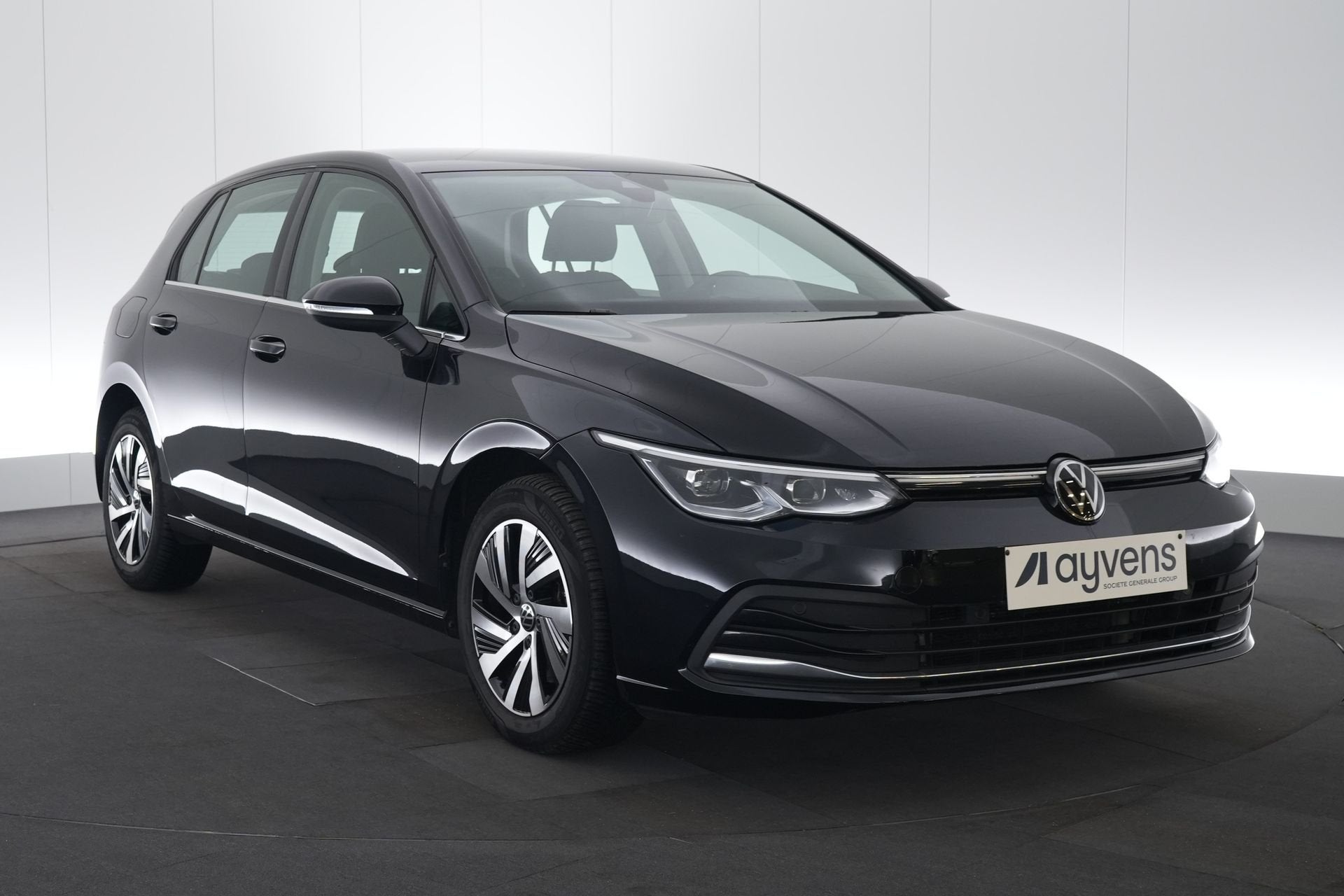 (2EBE247) VOLKSWAGEN GOLF VIII, Auto's, Gebruikt, Alcantara, Zwart, Plug-in hybride