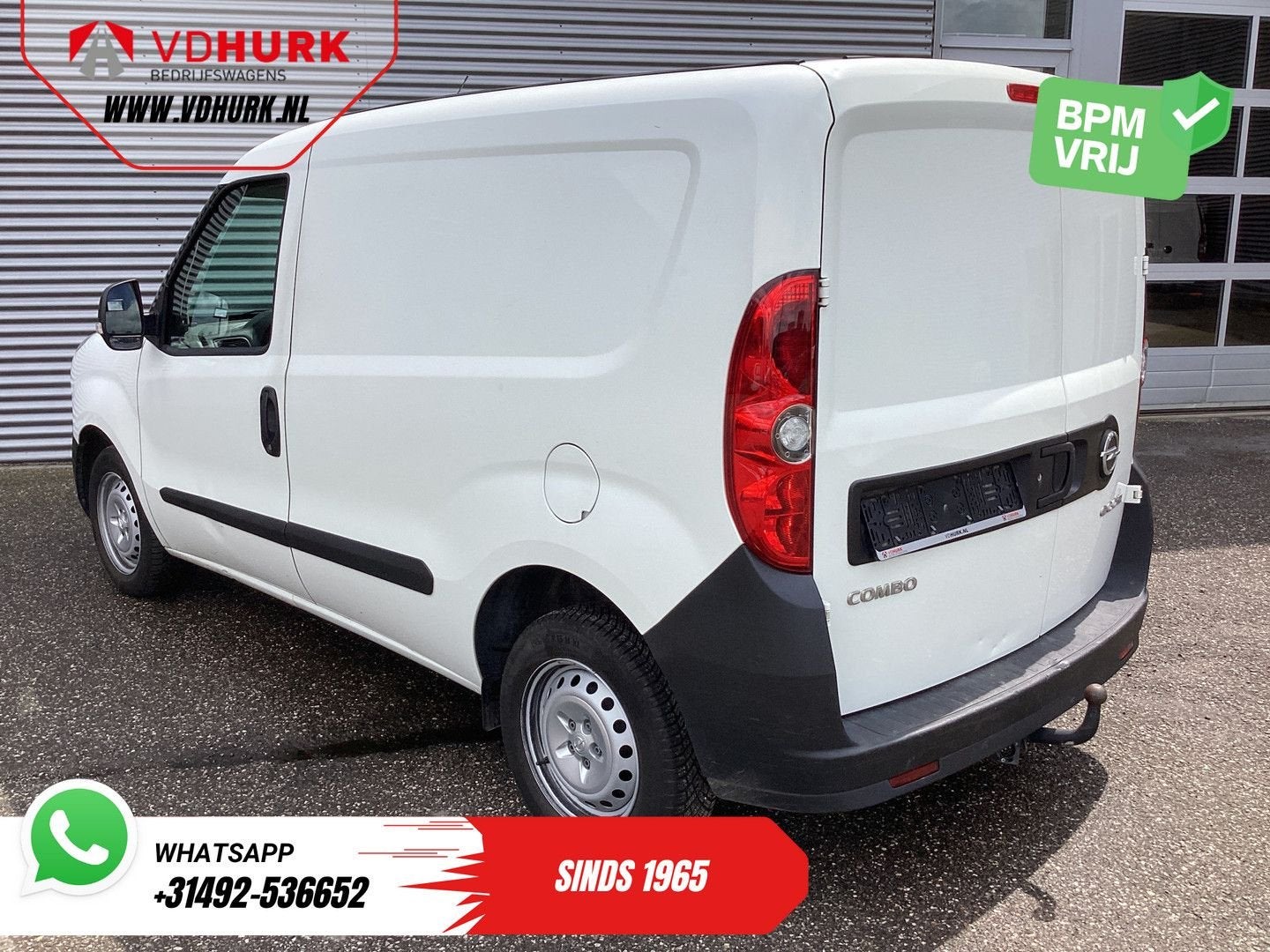Opel Combo 1.3 CDTi 96 pk EXPORT Airco/ Bluetooth/ Trekhaak, Achat, Entreprise, Electronic Stability Program (ESP), Blanc