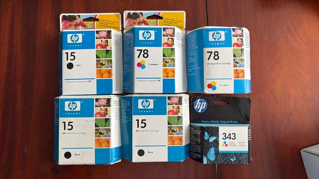 HP inktpatronen, Ophalen, Zo goed als nieuw