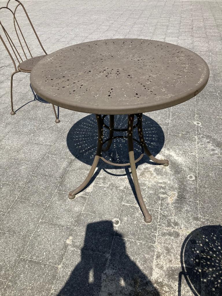 Tuinmeubelen, Tuin en Terras, Ophalen, Overige materialen, Gebruikt, Meer dan 8 zitplaatsen