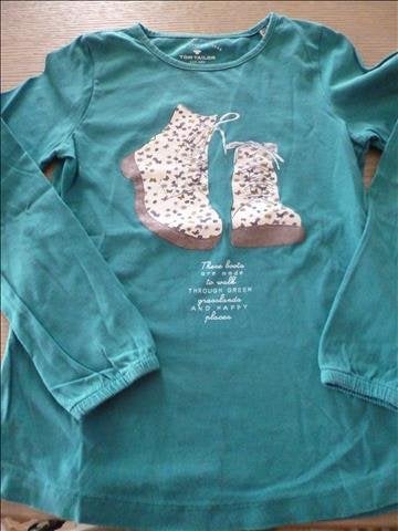 TOM TAILOR longsleeve maat 128 - 134, Kinderen en Baby's, Kinderkleding | Maat 128, Tom Tailor, Meisje, Ophalen of Verzenden, Zo goed als nieuw