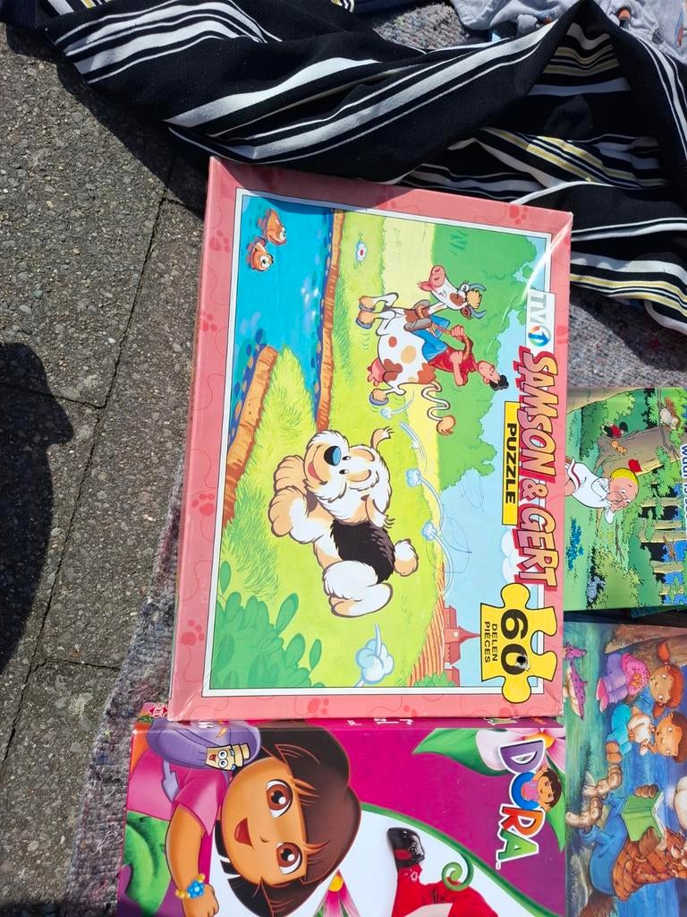 Puzzel van samson en gert, Enlèvement