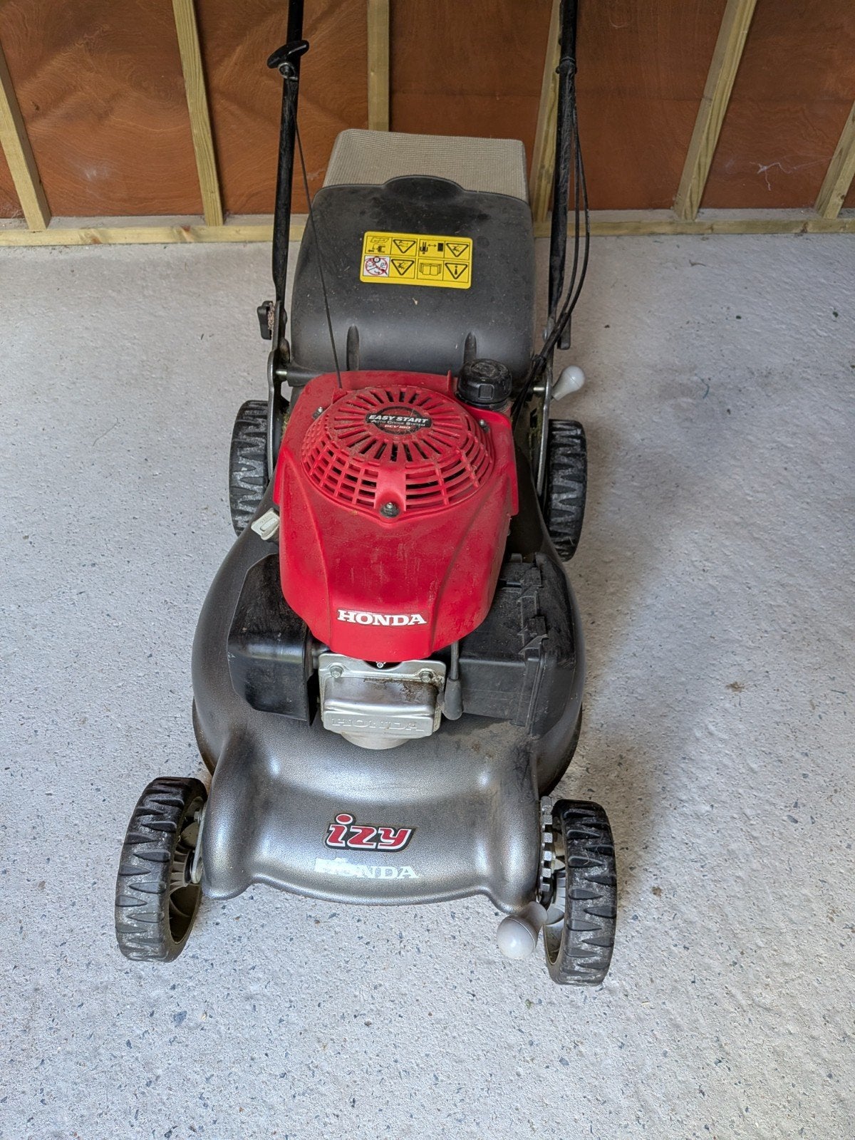 Grasmaaier Honda HRG 466 SK, Enlèvement