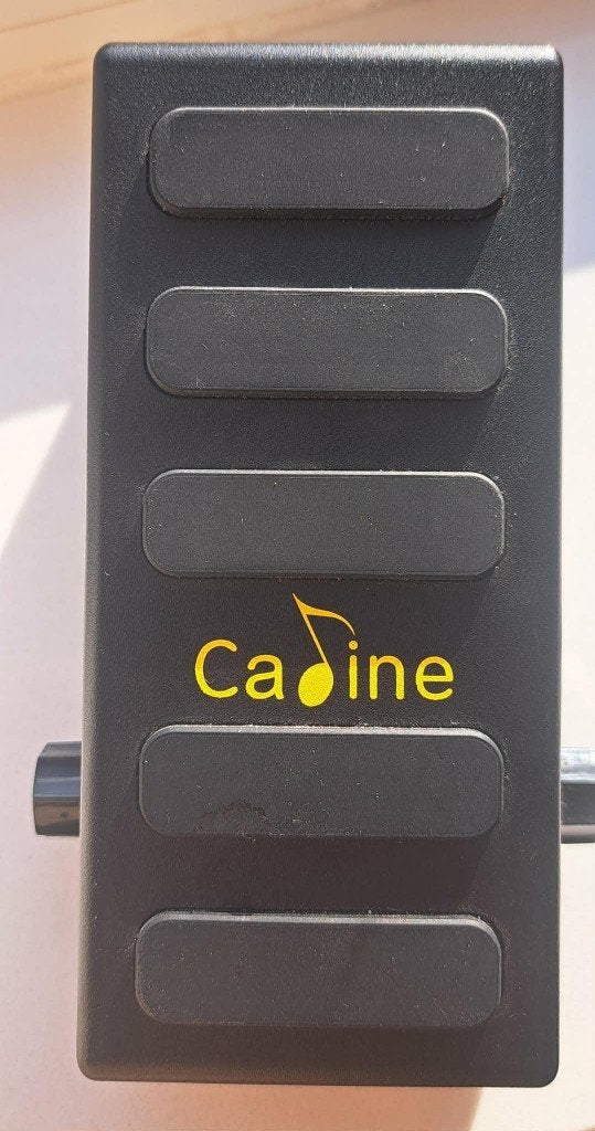 Pédale vol/exp mon/stéréo Caline, Musique & Instruments, Enlèvement ou Envoi, Comme neuf, Volume