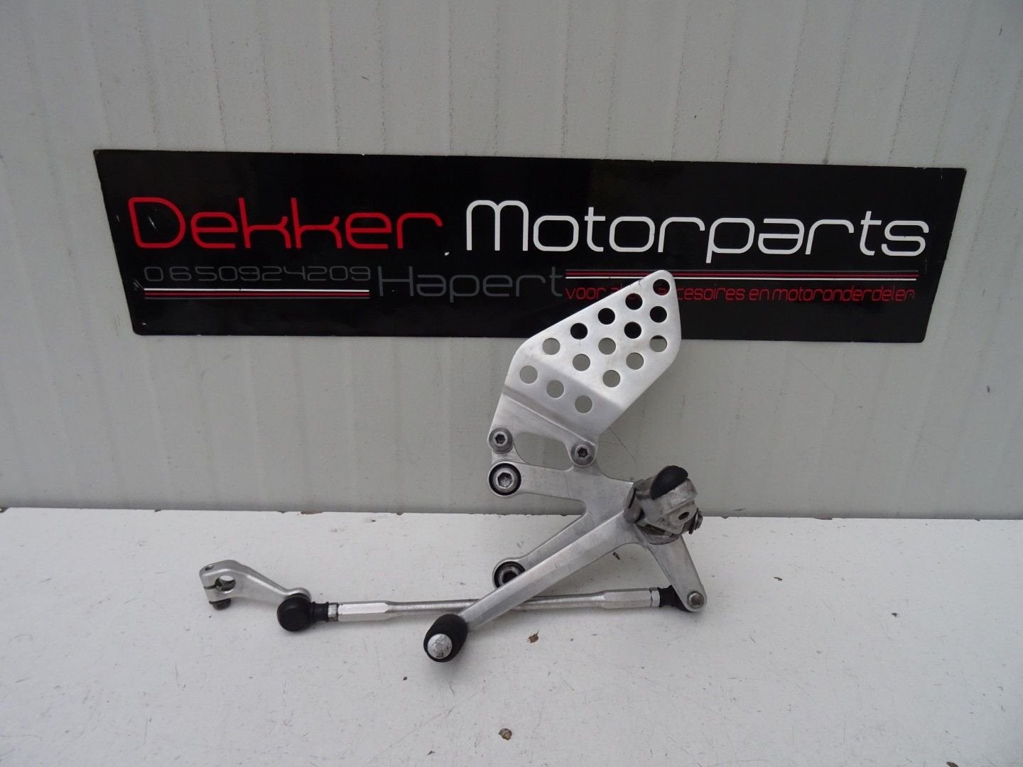 Schakelset / Linker Voetsteun Honda CBR954RR Fireblade 2002, Gebruikt, -, -, Ophalen of Verzenden