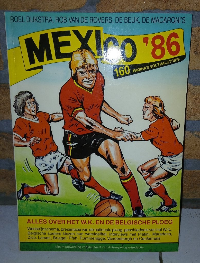 Mexico '86, Eén stripboek, Ophalen of Verzenden, Zo goed als nieuw, Diverse Auteurs