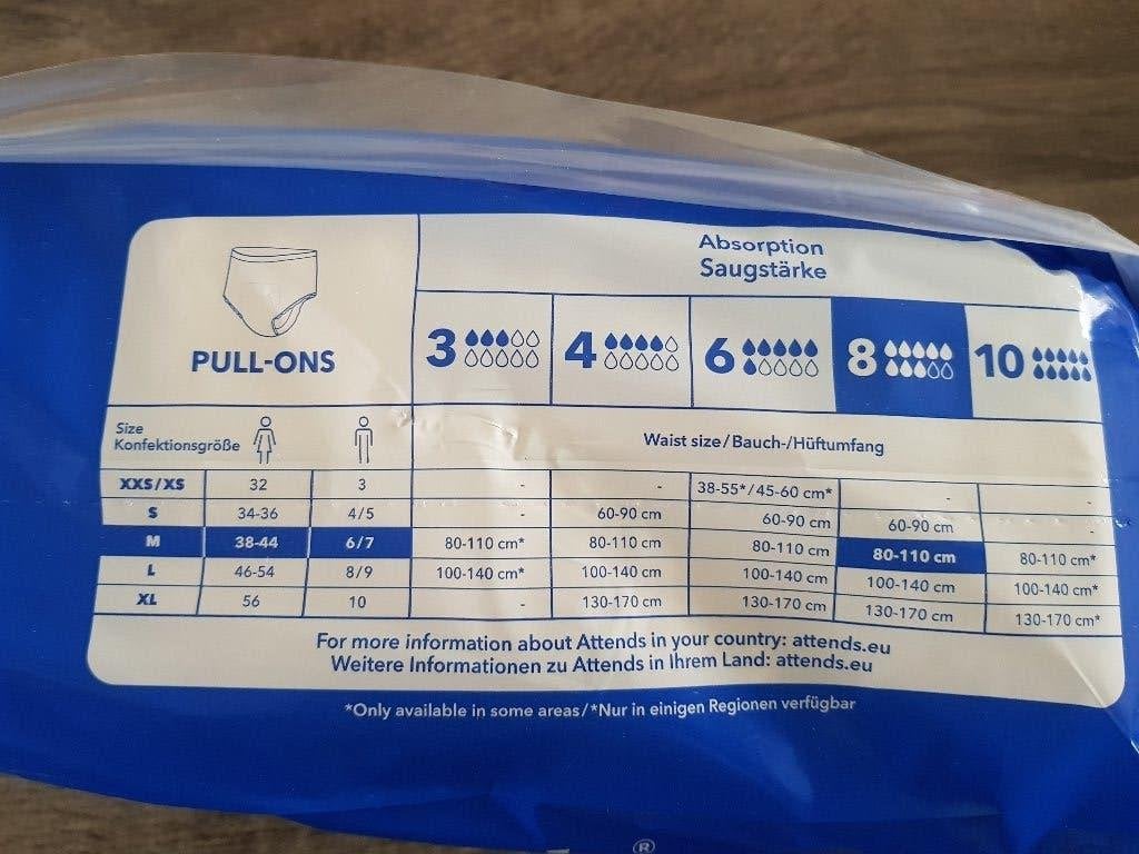incontinentie pampers, Diversen, Verpleegmiddelen, Ophalen, Nieuw