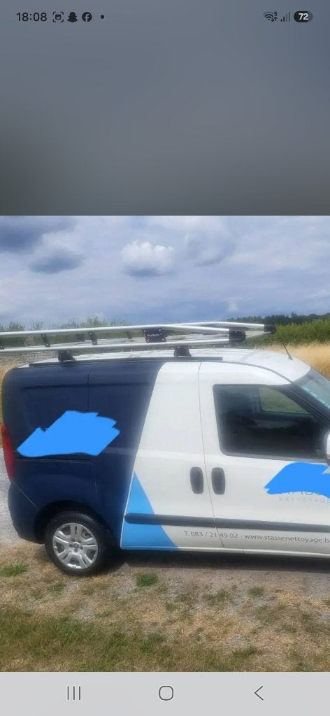 Fiat doblo Dakdrager met lader rol, Ophalen, Gebruikt, Fiat