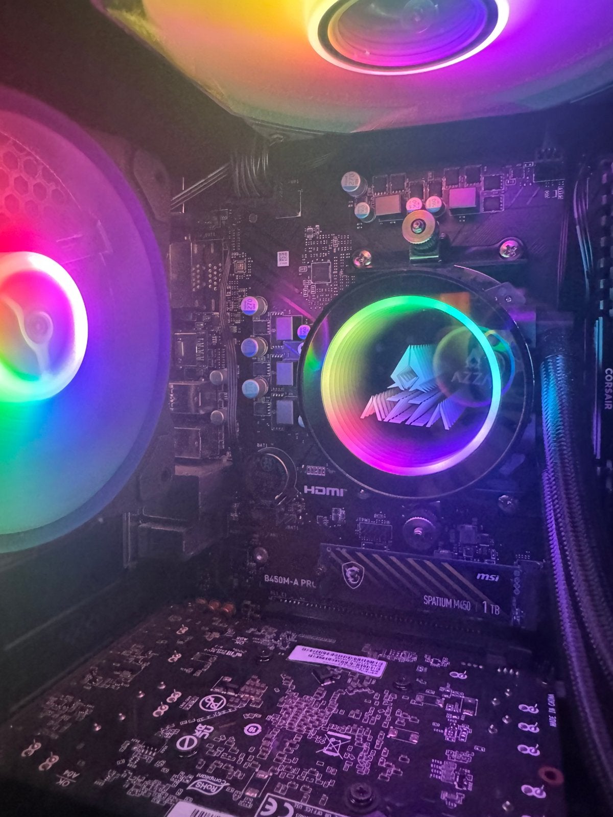 PC GAMER FLOWUP Ryzen 7 5700X RTX 4060 8Go 32Go RAM 1To, Enlèvement ou Envoi, 8 GB, Comme neuf, 3 à 4 Ghz