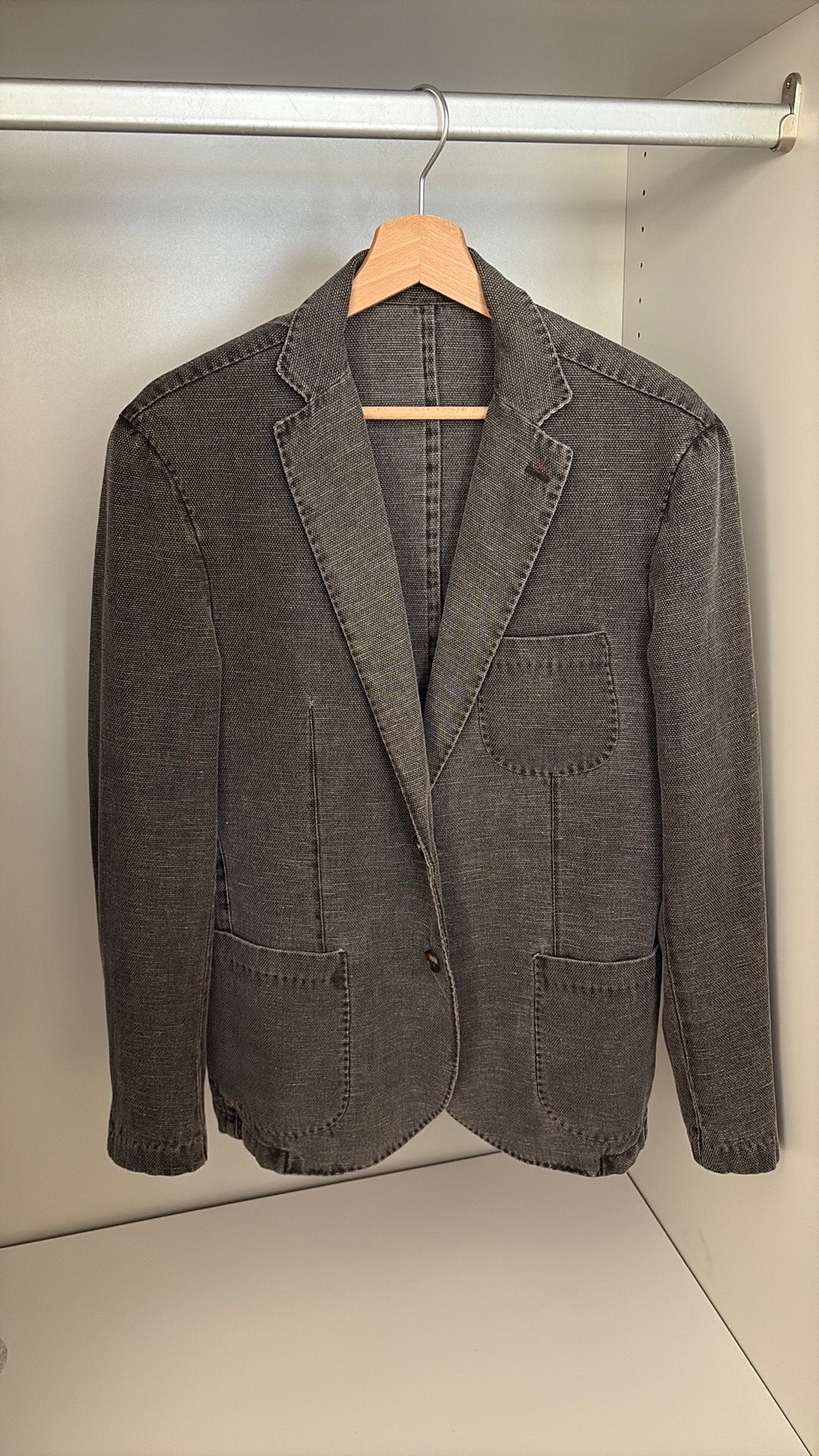 Veste, Enlèvement ou Envoi, Porté, Taille 52/54 (L), Gris