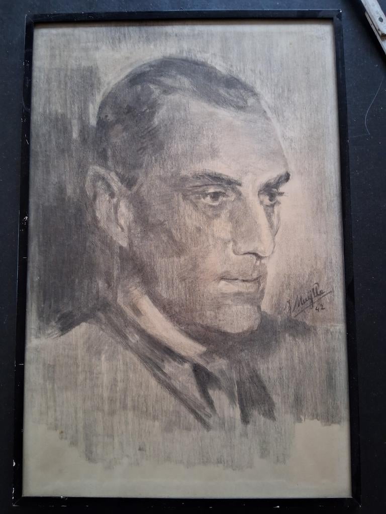 Joris van Severen 1942 pentekening, Ophalen of Verzenden