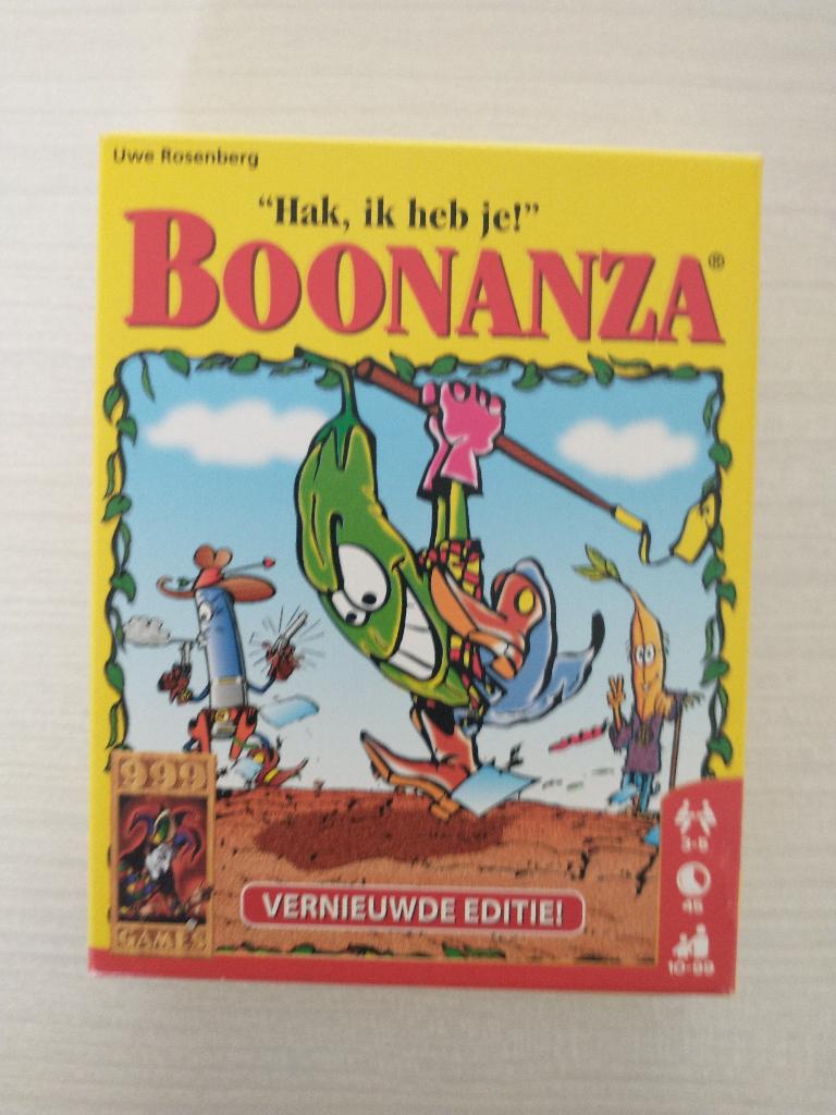 Boonanza - 999 Games, Hobby en Vrije tijd, Vijf spelers of meer, Ophalen of Verzenden, Zo goed als nieuw, 999 Games