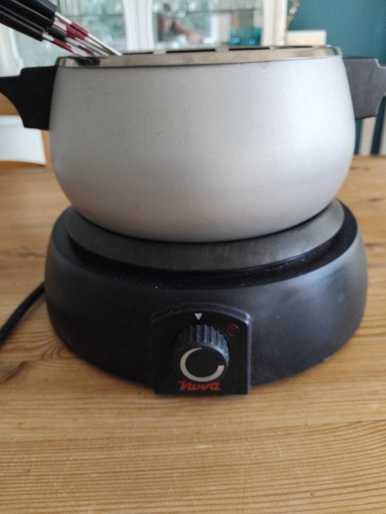 Caquelon à fondue électrique, Enlèvement, Utilisé, Électrique