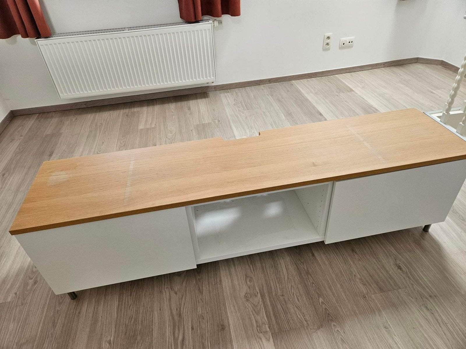 Ikea TV Meubel, Ophalen, Gebruikt, 150 tot 200 cm, Minder dan 100 cm