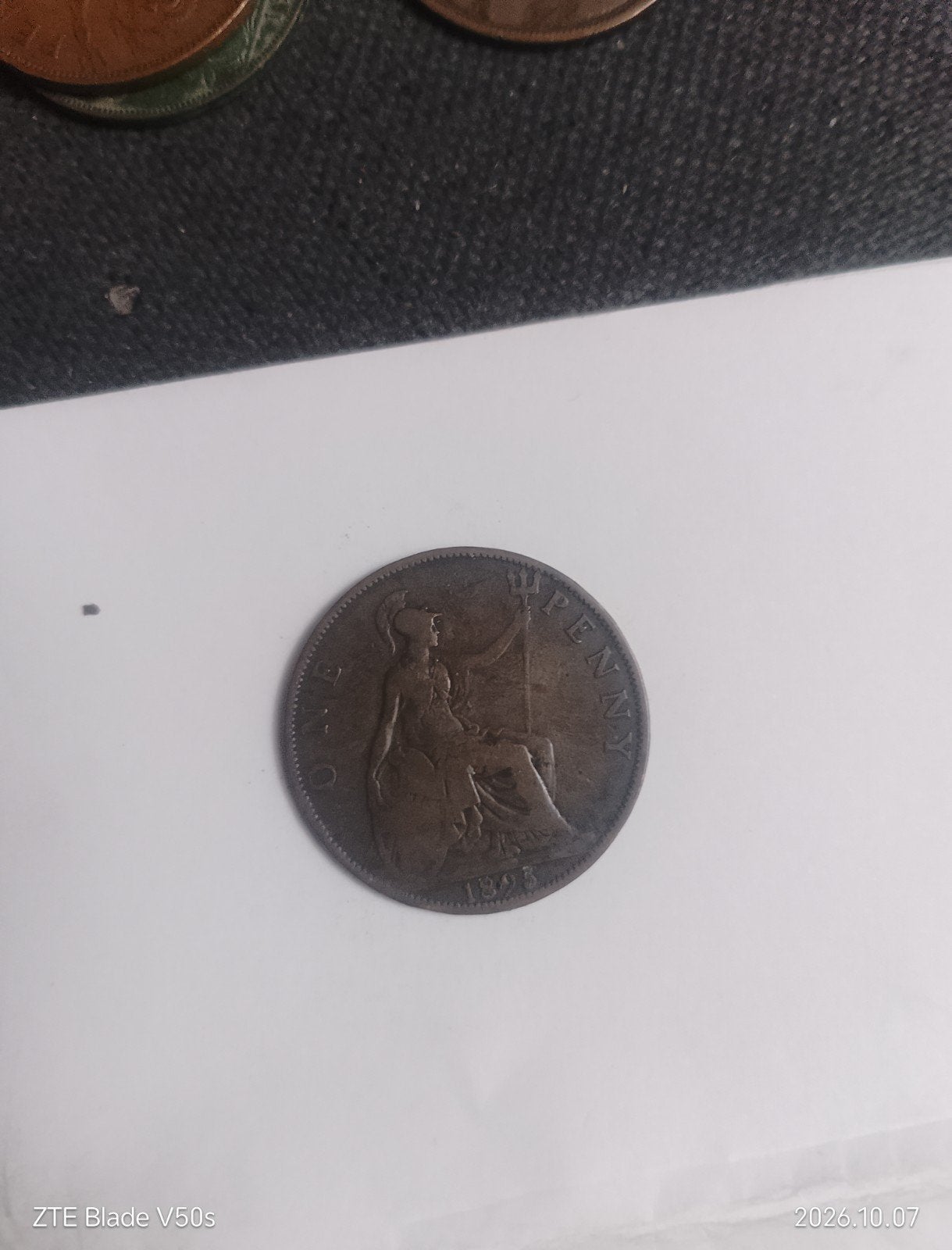 pièce de monnaie, Enlèvement ou Envoi