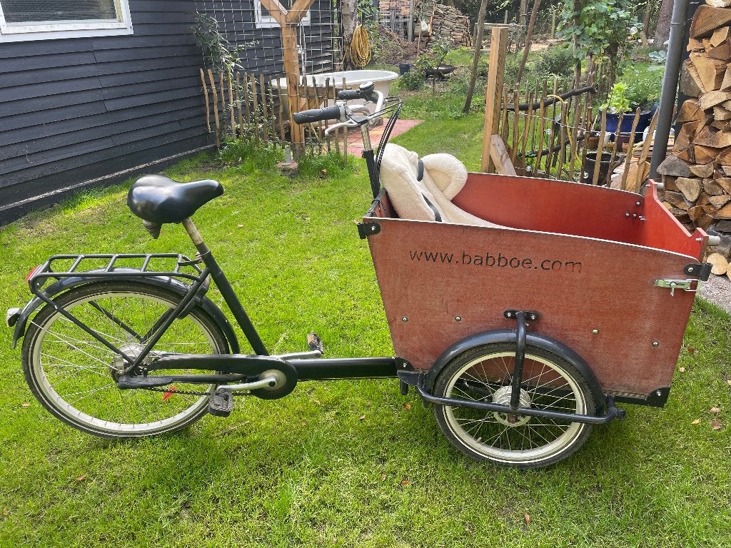 Bakfiets Babboe Big Dog, Ophalen, Huif