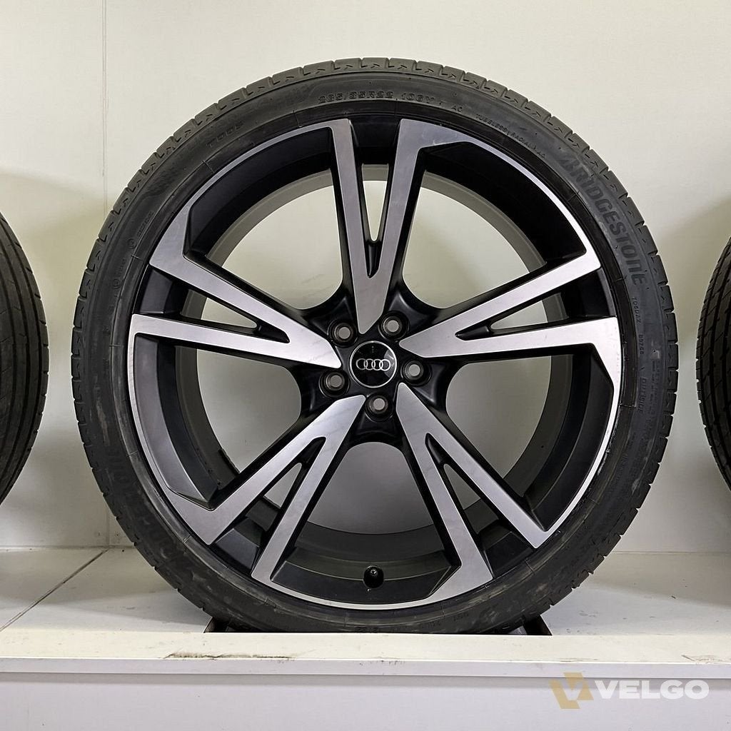 AUDI RSQ8 SQ8 Q8 SET VELGEN + ZOMERBANDEN 22 INCH, Pneus et Jantes, 285 mm, Véhicule de tourisme, Pneus été