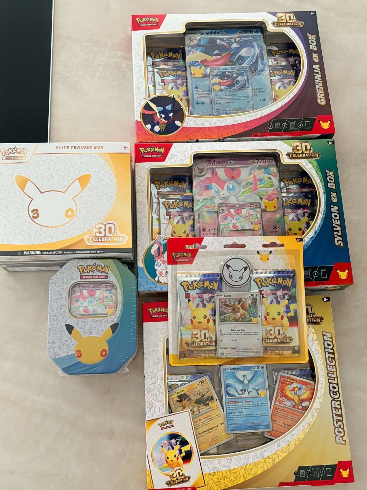 Pokemon 30th SET, Ophalen of Verzenden, Zo goed als nieuw