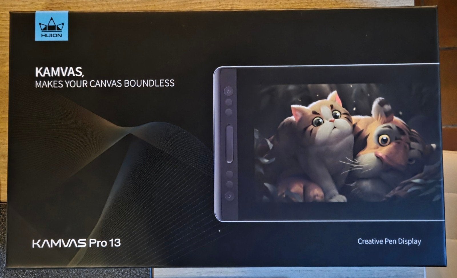HUION Kamvas Pro 13, Informatique & Logiciels, Enlèvement ou Envoi, Multi-touch, Comme neuf, Filaire