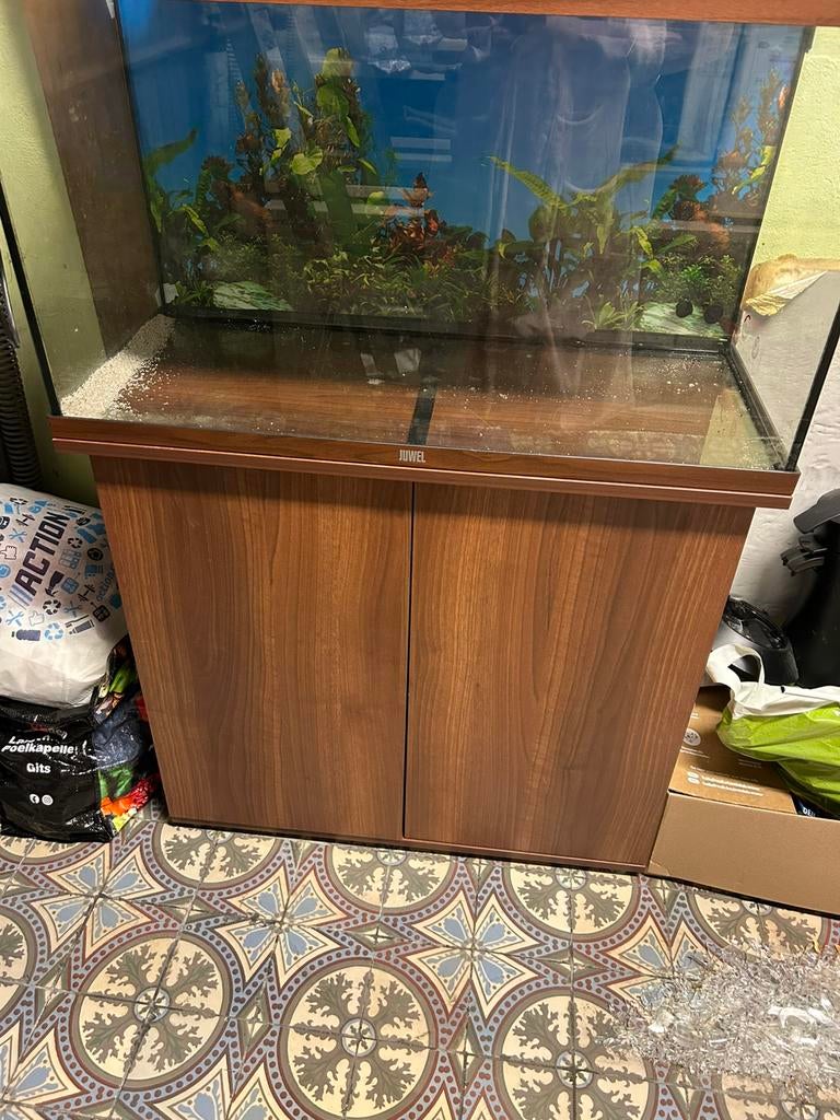 Aquarium 125l, Dieren en Toebehoren, Ophalen, Gebruikt