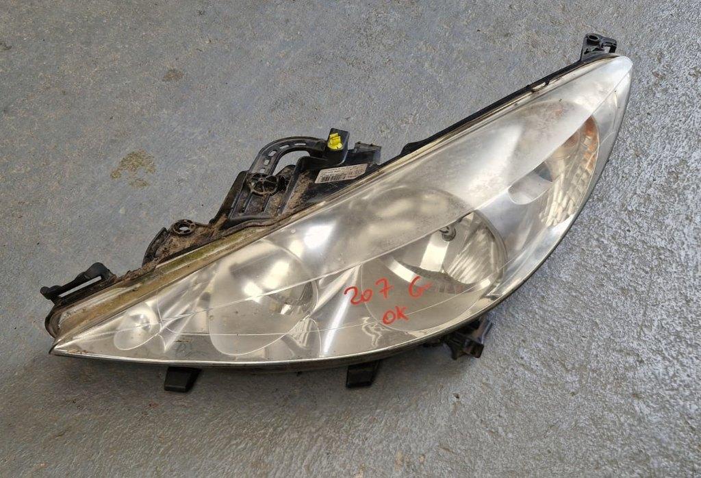 Phare gauche PEUGEOT 207 optique feux feu conducteur, Autos : Pièces & Accessoires, Éclairage, Peugeot, Enlèvement