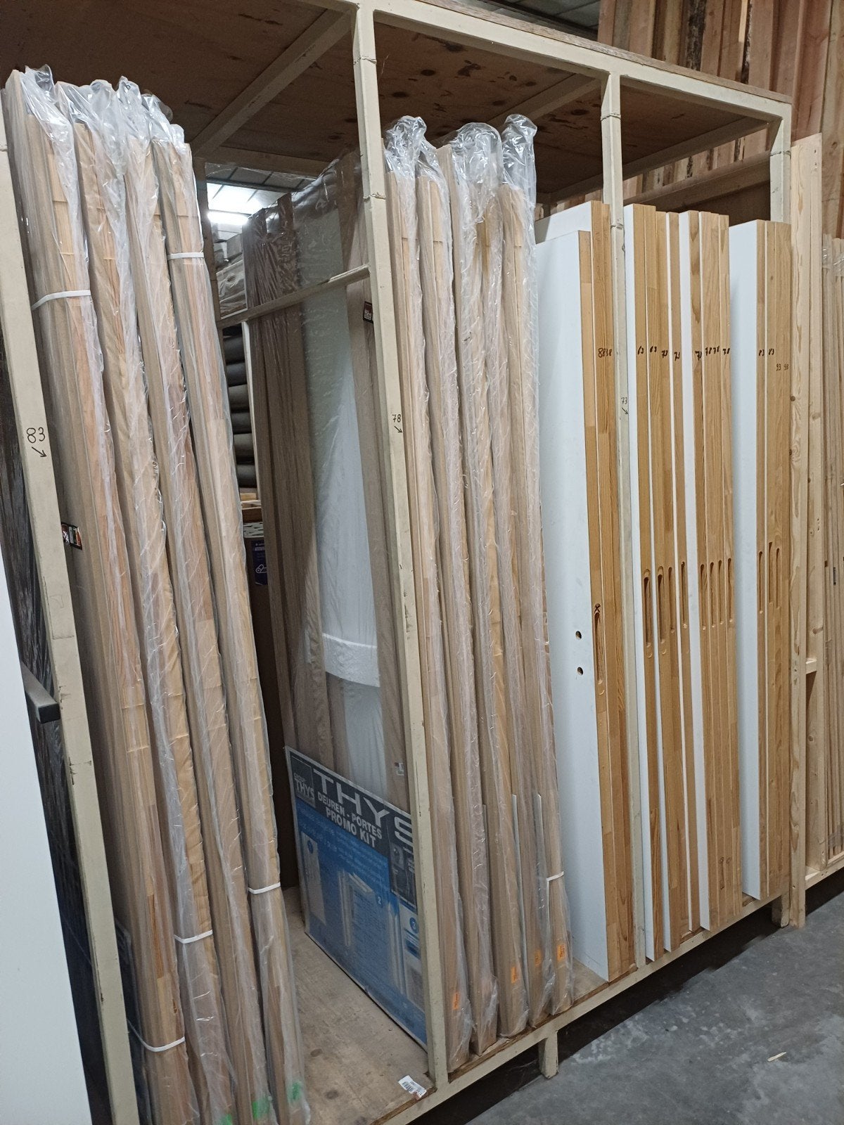 Binnendeuren, Doe-het-zelf en Bouw, Ophalen, Nieuw, Hout, Binnendeur