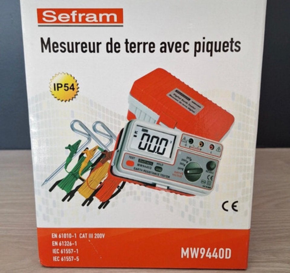 Mesureur de terre, Bricolage & Construction, Instruments de mesure, Enlèvement, Neuf, Électricité