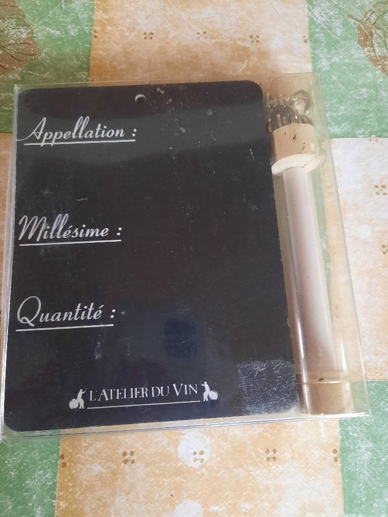 l'atelier du vin markeerkaart nieuw voor de wijnliefhebber, Ophalen of Verzenden, Nieuw