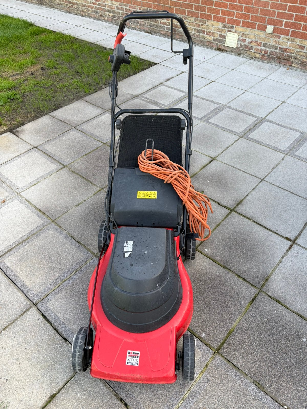 Electrische grasmaaier, Jardin & Terrasse, Sac de ramassage, 40 à 49 cm, Enlèvement, Utilisé