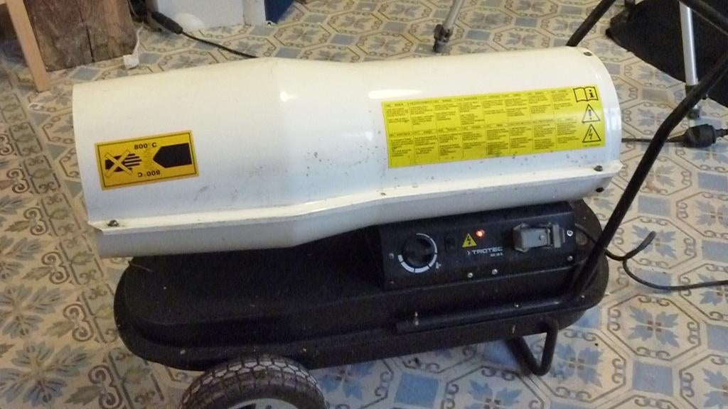 TROTEC IDE 30D - Souffleur à air chaud, Enlèvement, Utilisé, Autres types
