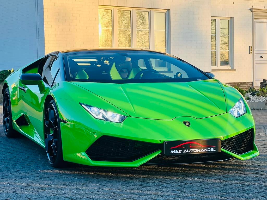Lamborghini Huracan LP610, Auto's, Lamborghini, Automaat, USB, Euro 6, Leder