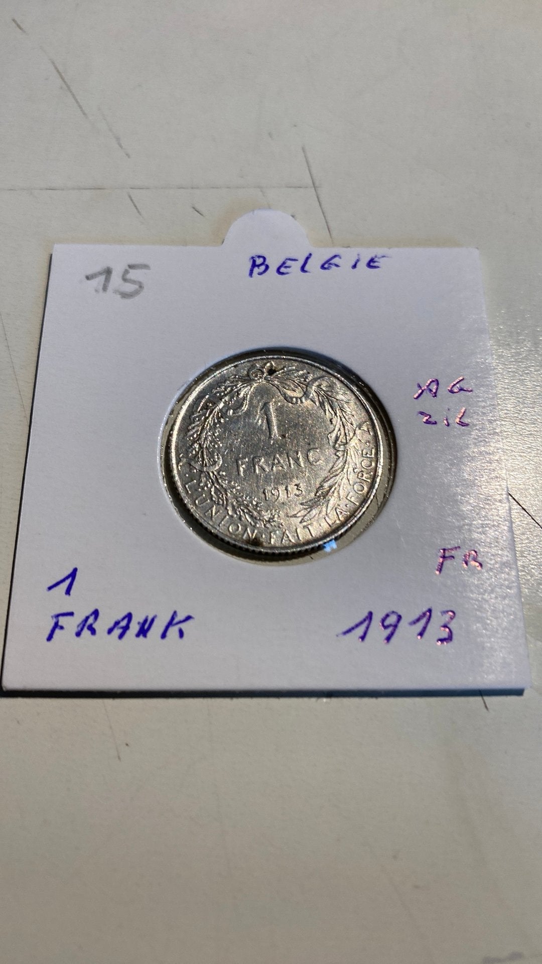 Zilver munt België, Postzegels en Munten, Verzenden, Zilver
