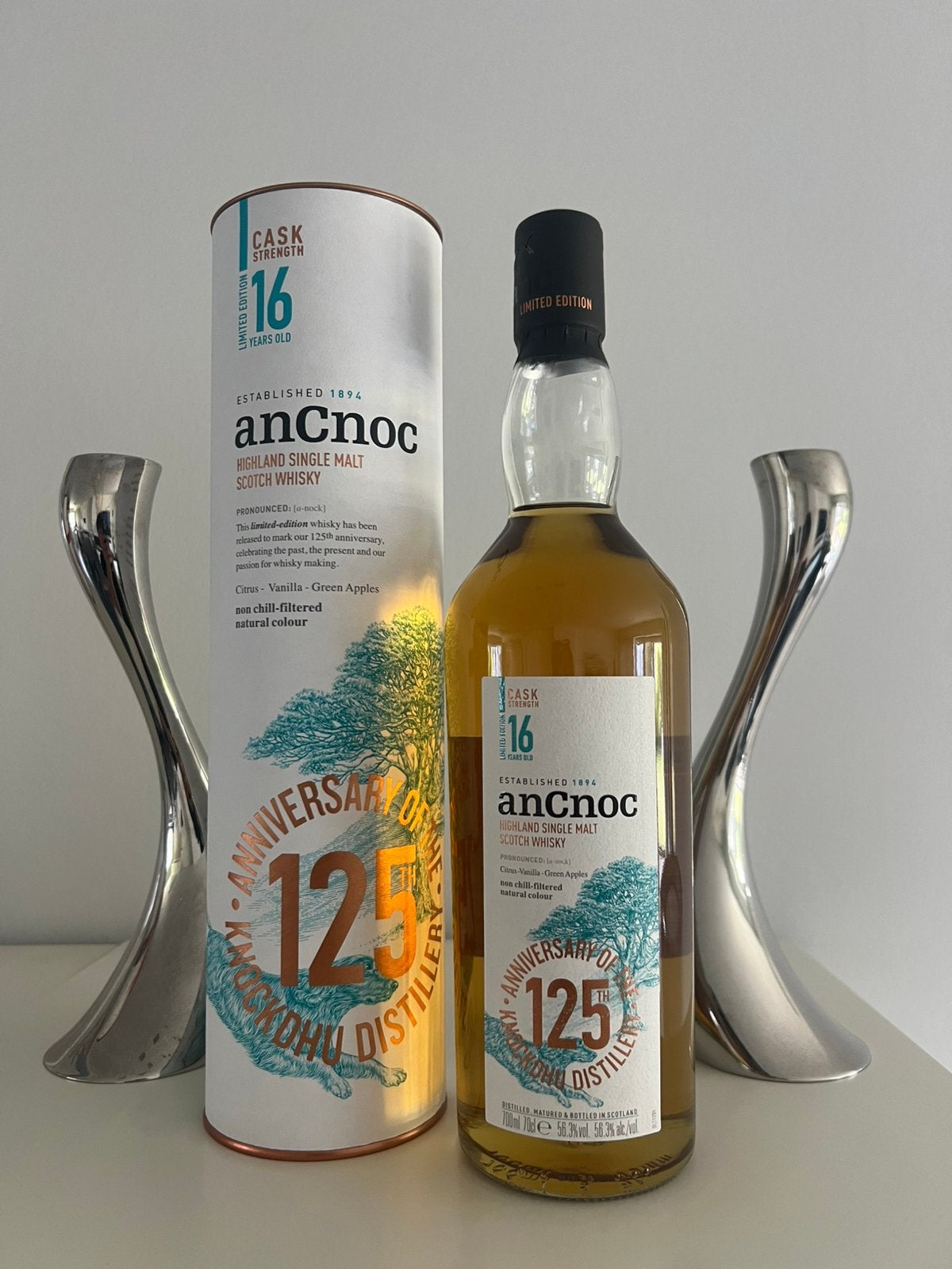 AnCnoc 16 ans d'âge, résistance au fût (56,3 %), Enlèvement ou Envoi, Neuf