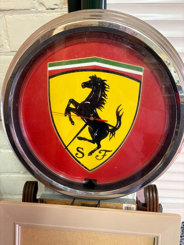Klok Ferrari, Boeken, Auto's | Folders en Tijdschriften, Ophalen, Ferrari