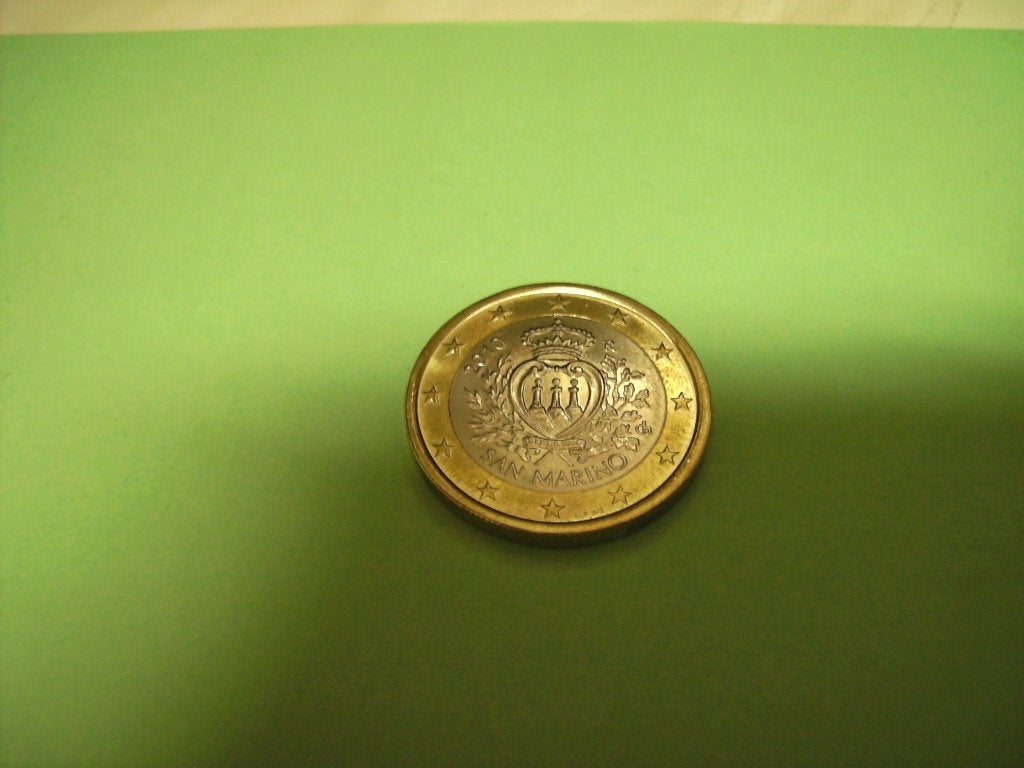 san marino 1 eur, Postzegels en Munten, Ophalen of Verzenden, San Marino, 1 cent