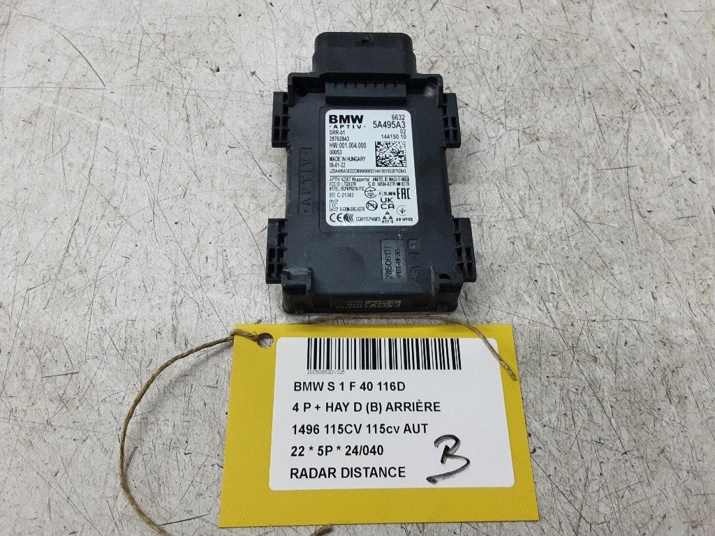 ACC SENSOR BMW 1 serie (F40) (01-2019/-) (66325A495A302), Auto-onderdelen, Gebruikt, Mevr. I. Hauben, BMW, Rue de l'Espoir 34 34
4030  GRIVEGNÉE, BE