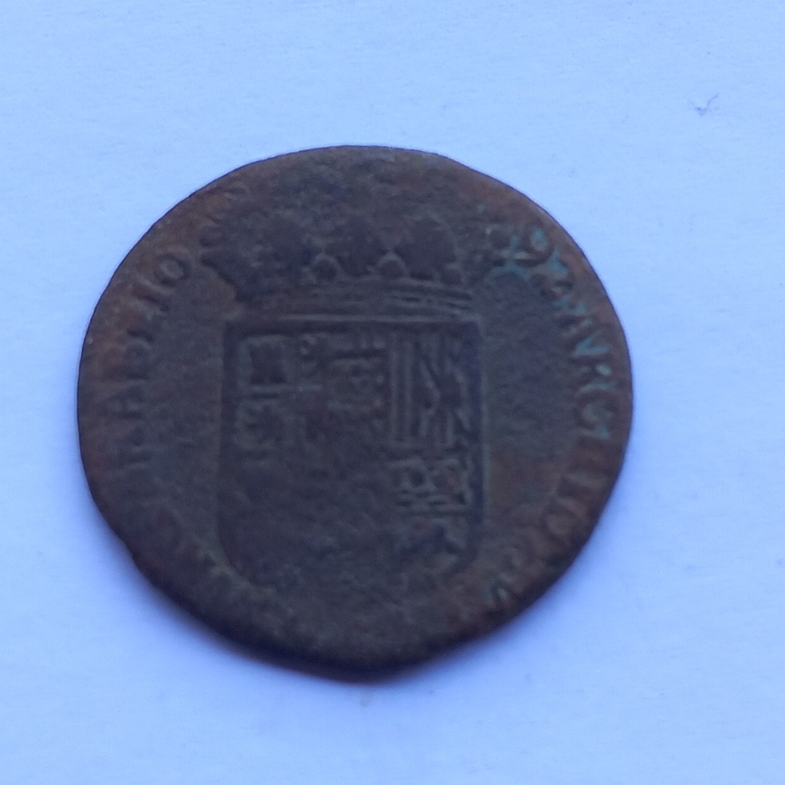 1 Oord Spaanse Nederlandse gulden 1660/1698, Ophalen of Verzenden