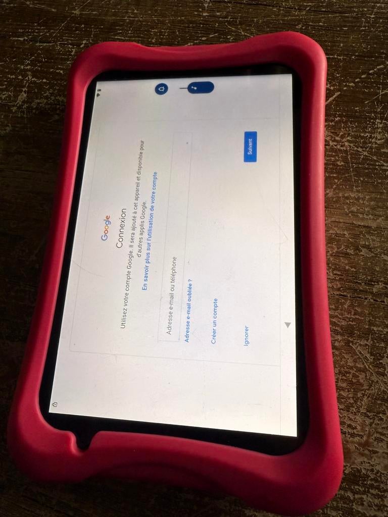 Tablette avec protection, Informatique & Logiciels, Android Tablettes, Enlèvement ou Envoi, Comme neuf