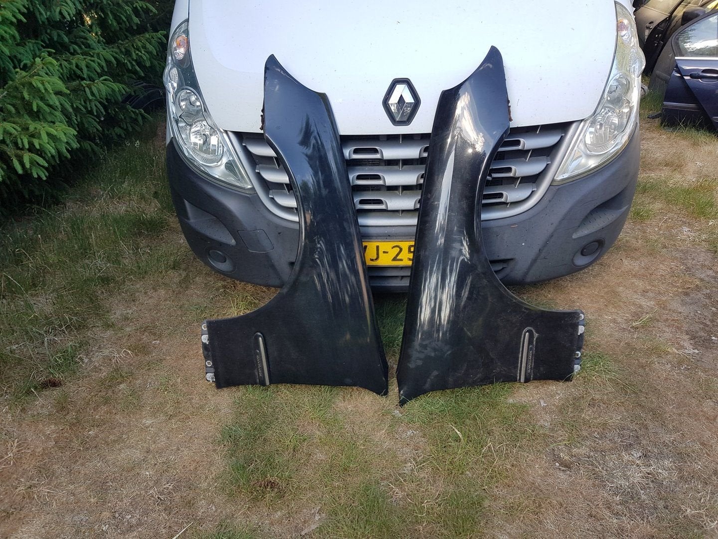MERCEDES C KLASSE W203  AVANDGARDE  VOORSCHERMEN BJ 2002, Autos : Pièces & Accessoires, -, Garde-boue, Utilisé, -