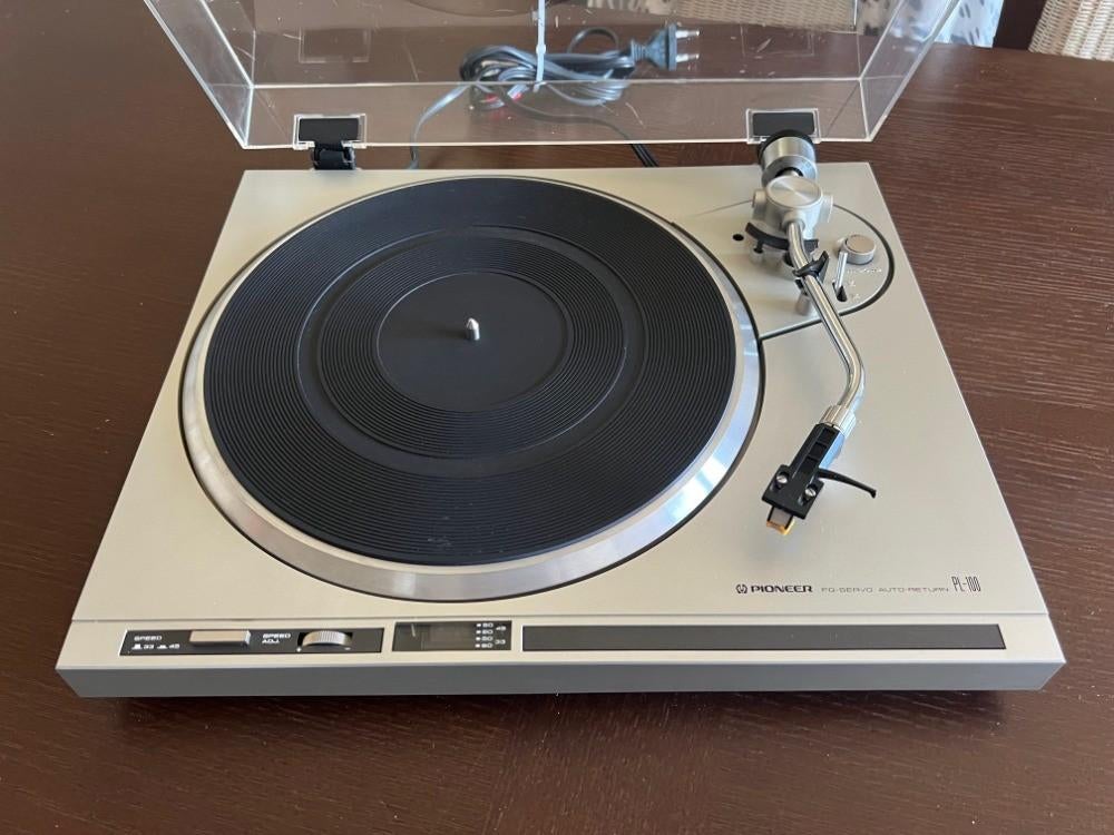 Pioneer PL 100 platenspeler, Audio, Tv en Foto, Ophalen, Gebruikt, Pitch-regelaar, Pioneer
