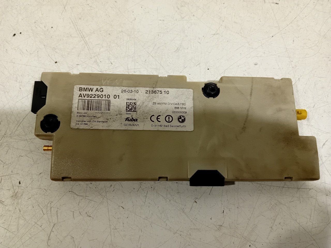 Antenne BMW 5 serie, Ophalen of Verzenden, Van der Ven Autorecycling B.V., Onderdelen@venauto.nl, Ettenseweg 76, 4706 PB Roosendaal, The Netherlands
